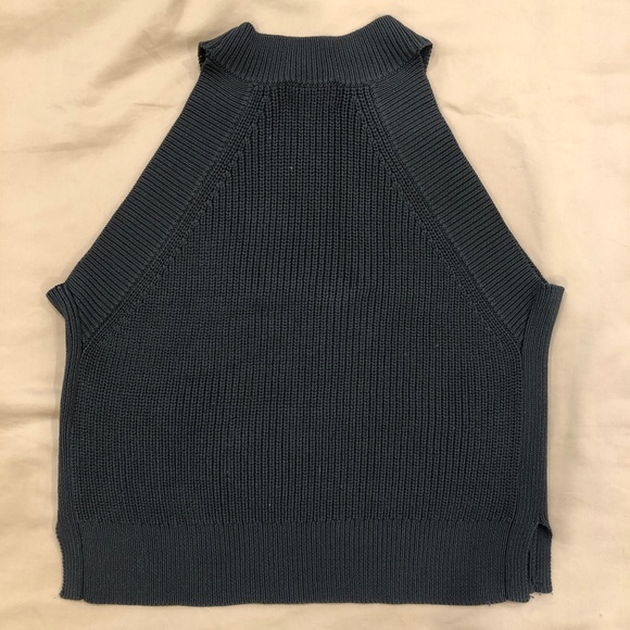 2XS - Dark Green - Wilfred - Crevier Knit Top (2 pieces: GREEN or GREY) - Picture 5 of 11